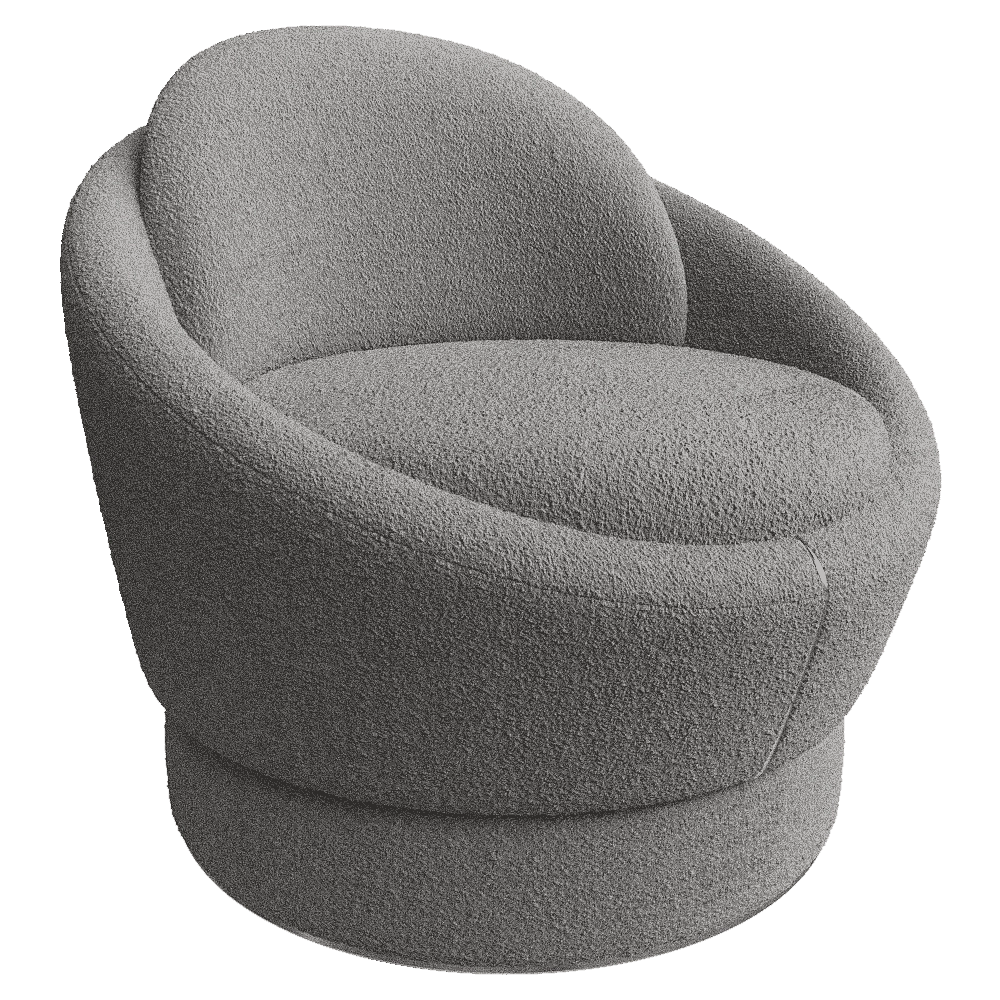 Paolo Castelli - Armchair Luna swing 3D Model