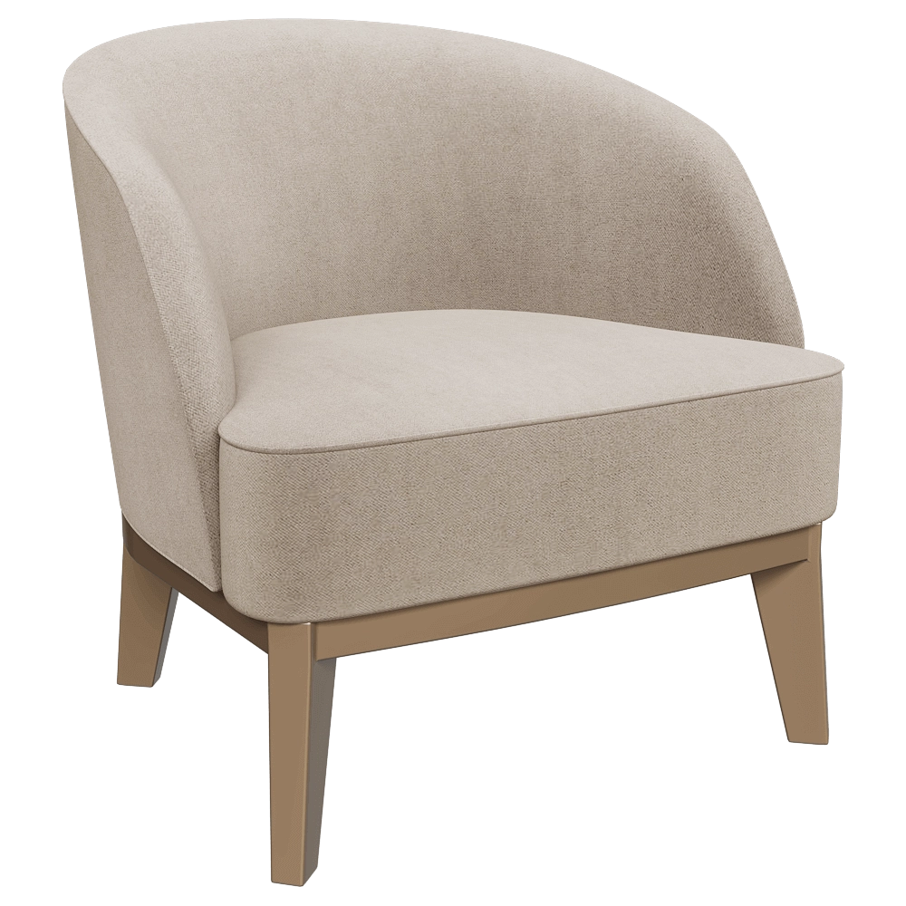 Paolo Castelli - Armchair Venice 3D Model
