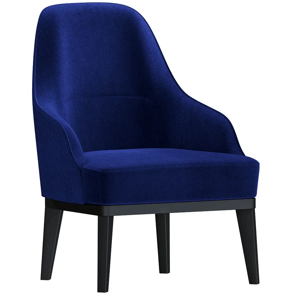 Paolo Castelli - Armchair Venice Bergere 3D Model