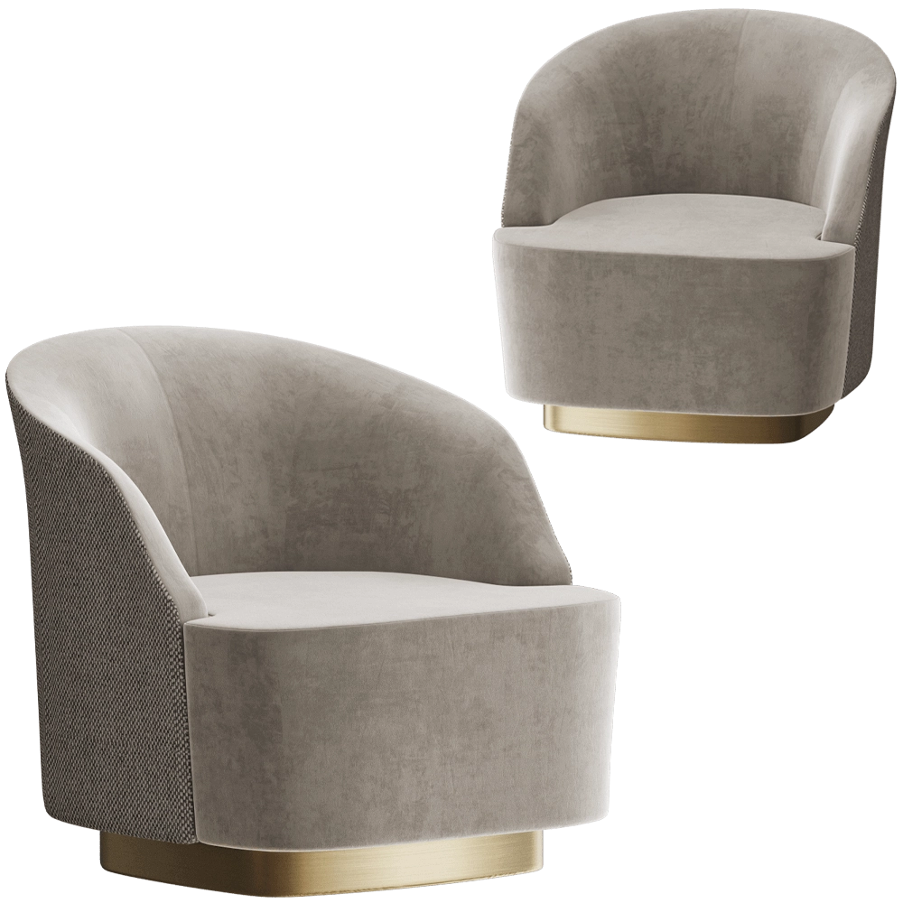 Paolo Castelli - Armchair Venice Swing 3D Model