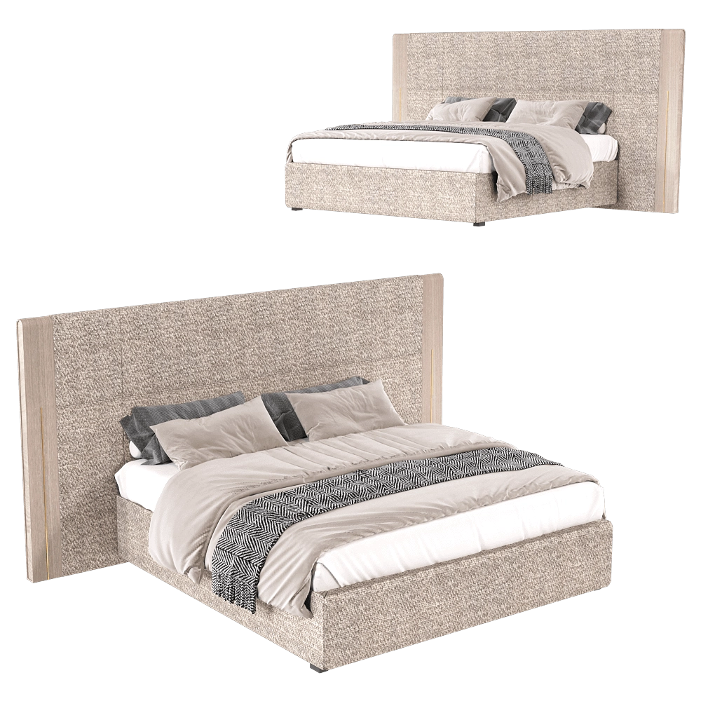 Paolo Castelli - Bed Astra 3D Model