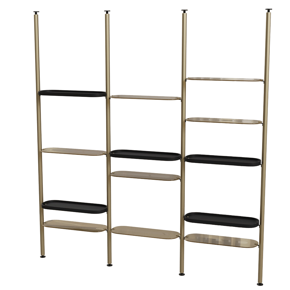 Paolo Castelli - Bookcase Petra 3D Model