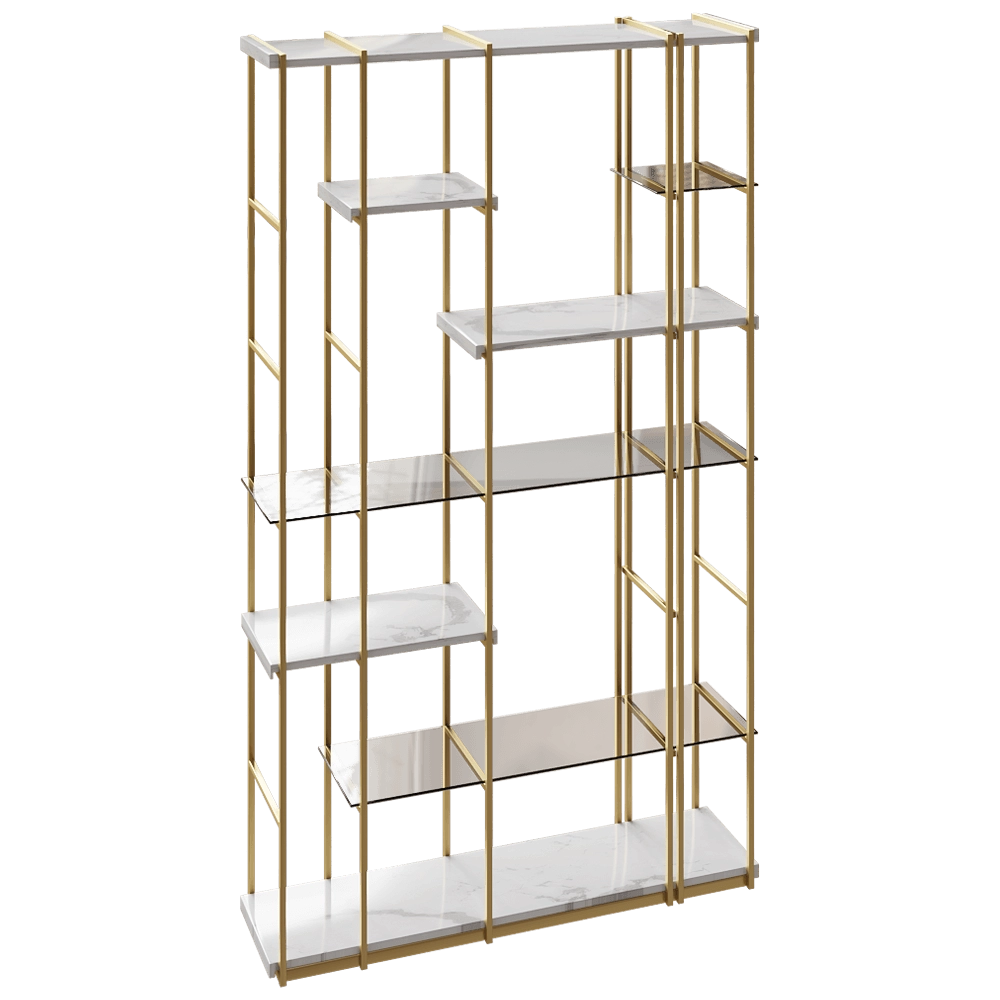 Paolo Castelli - Bookcase Socrate 3D Model