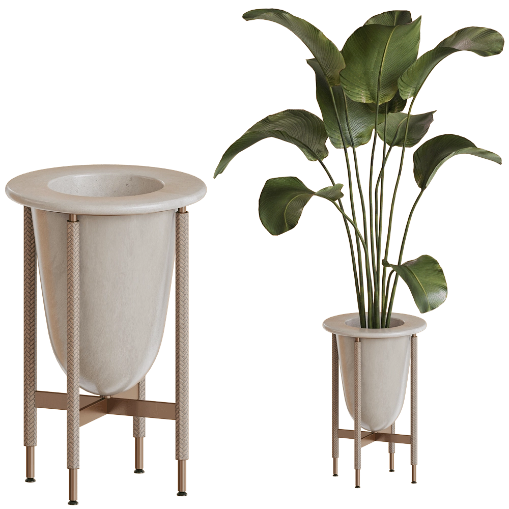 Paolo Castelli - Cache-pot Accra 3D Model