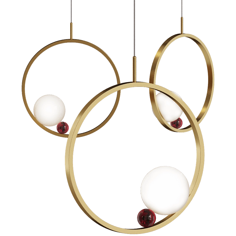 Paolo Castelli - Ceiling lamp Joy Suspension 3D Model
