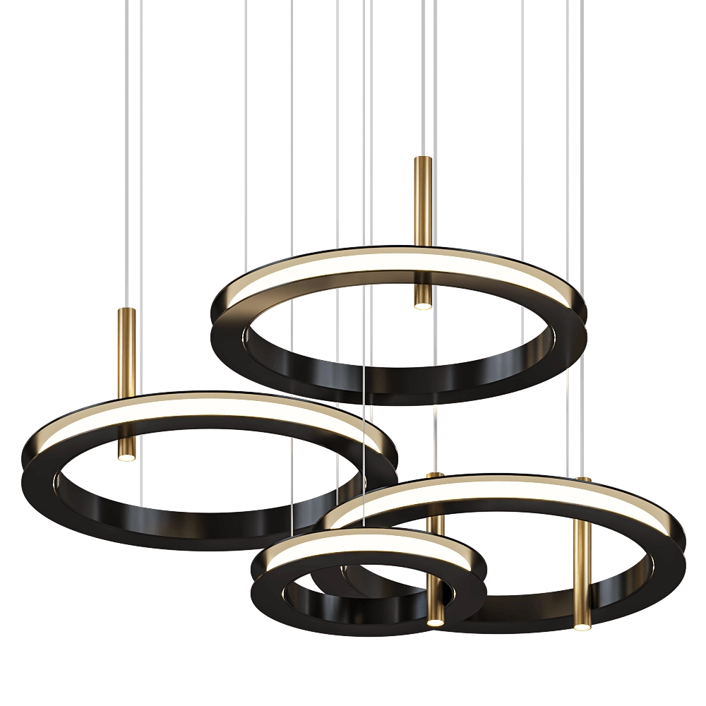 Paolo Castelli - Ceiling lamp Labilis Composition 3D Model