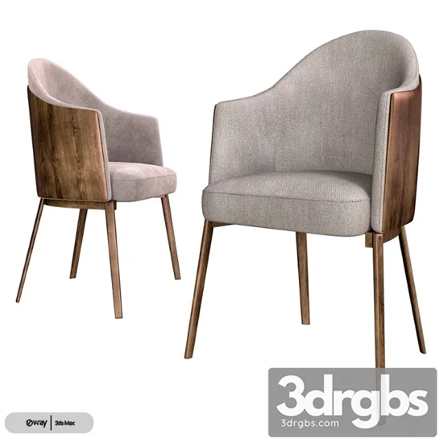 Paolo castelli chair 2 3D Model Free