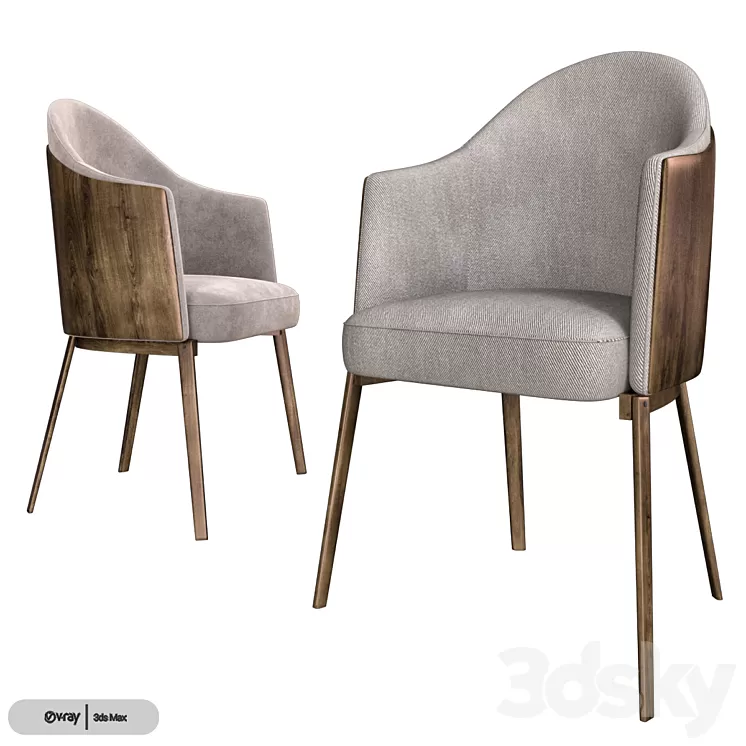 Paolo castelli chair 3D Model