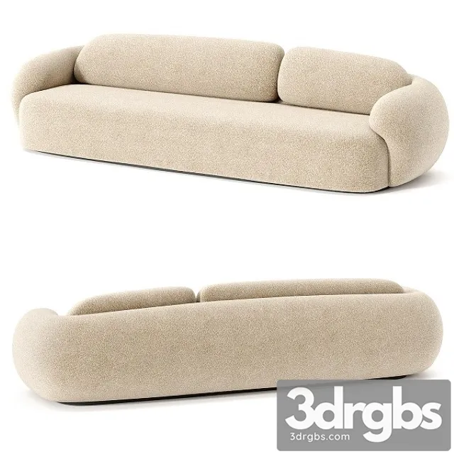 Paolo Castelli Coral Sofa 3D Model Free