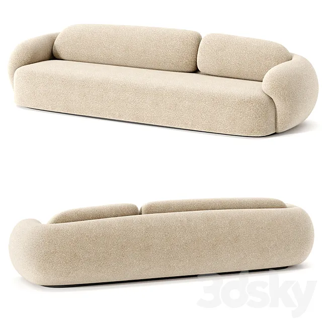 Paolo castelli coral sofa 3DModel