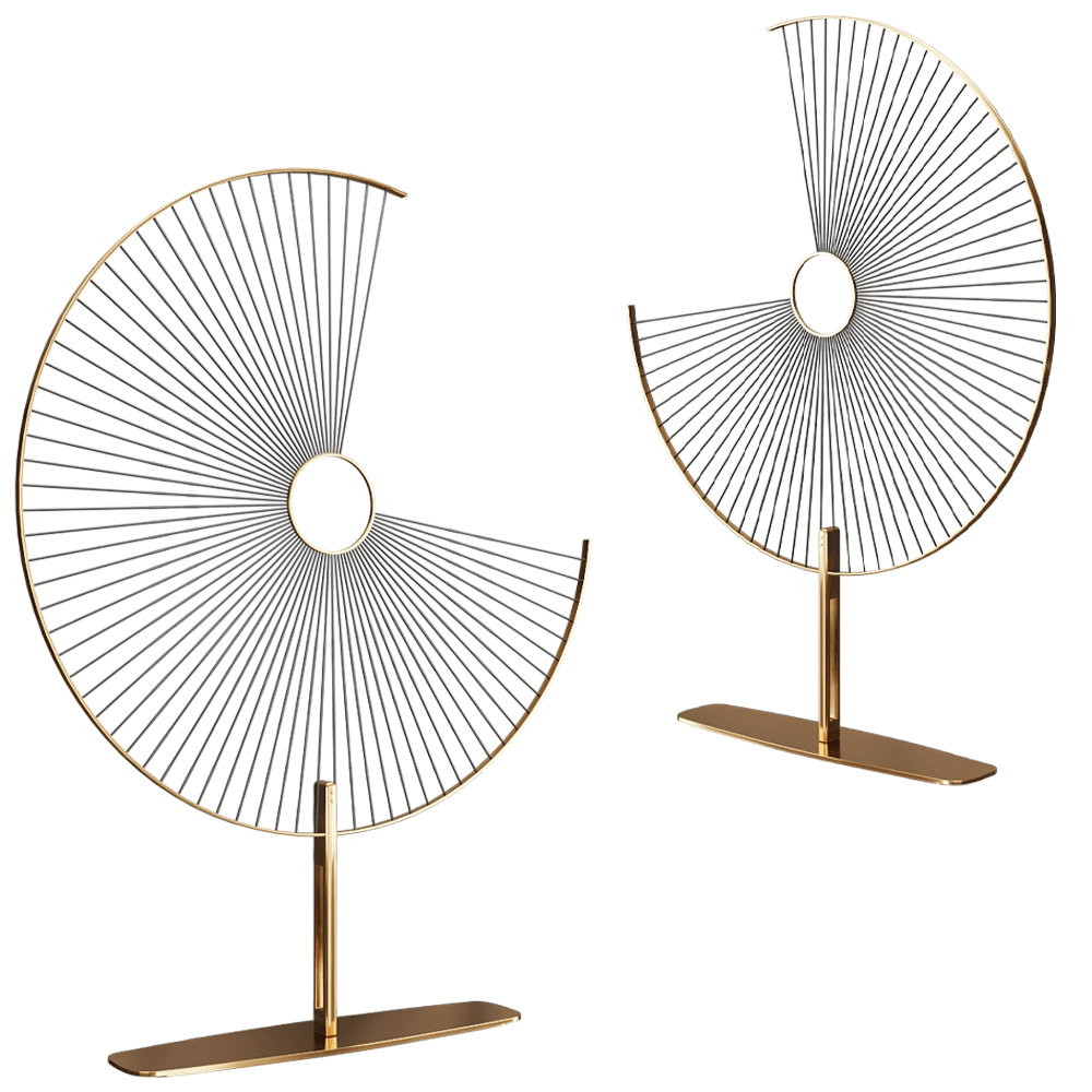 Paolo Castelli - Decorative object Flare Screen 3D Model