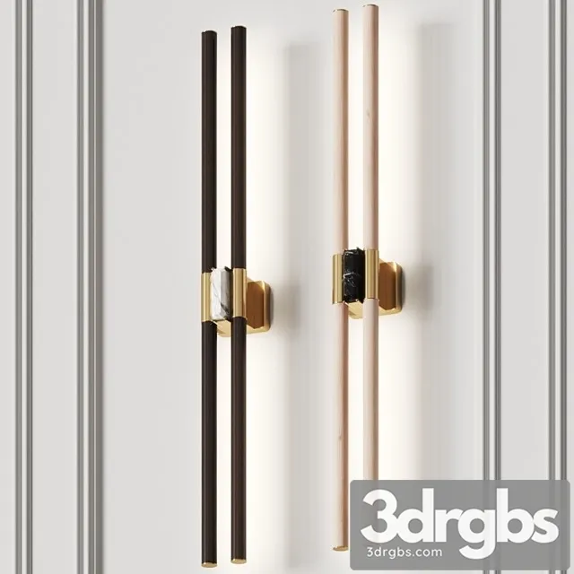 Paolo castelli fair light wall lamp 3D Model Free