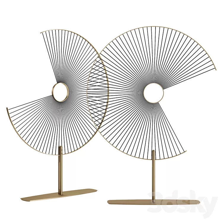 Paolo Castelli Flare screen 3D Model