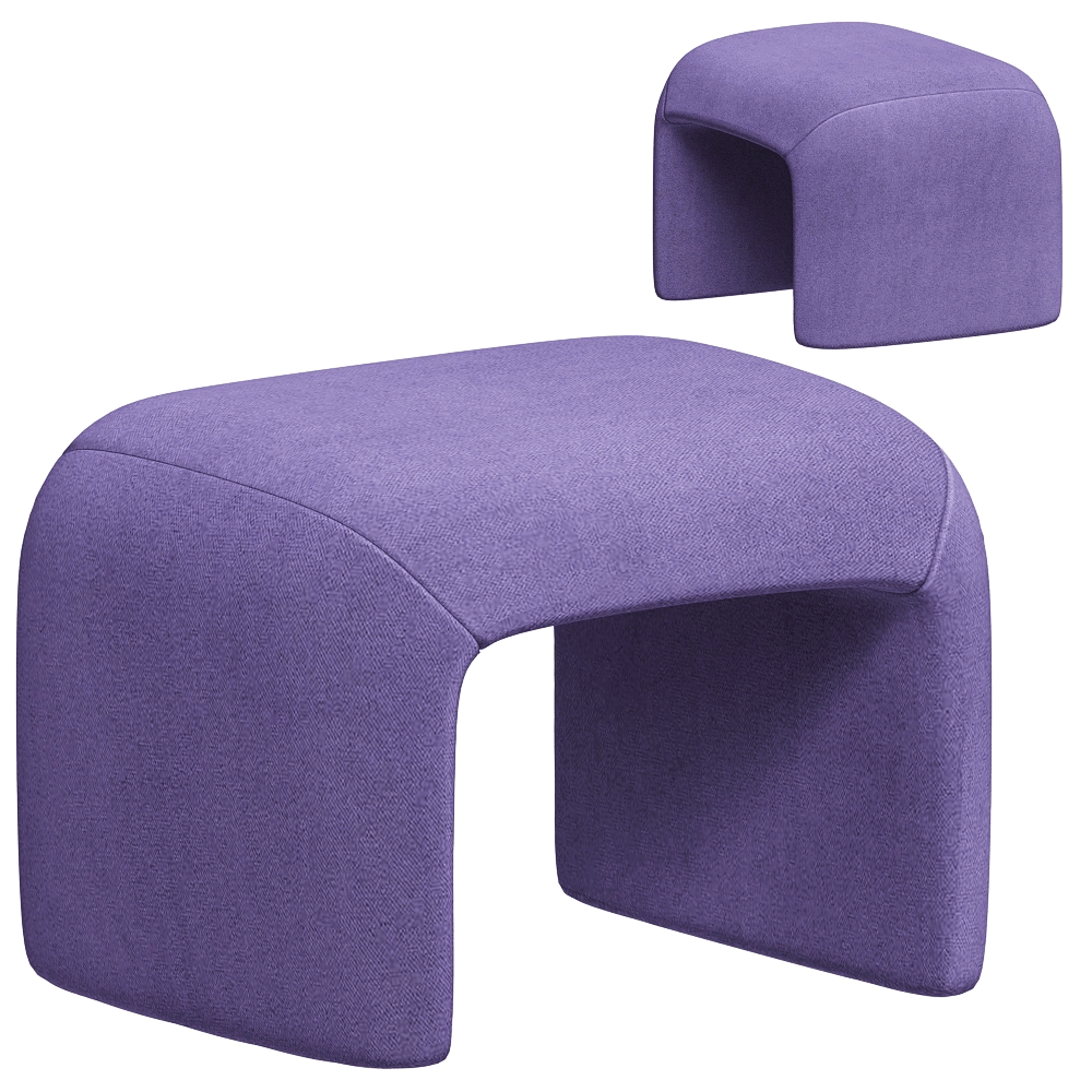 Paolo Castelli - Footstool Ama 3D Model