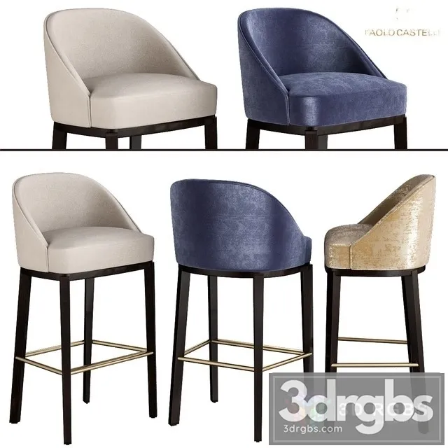 Paolo Castelli Louge Chair 3D Model Free