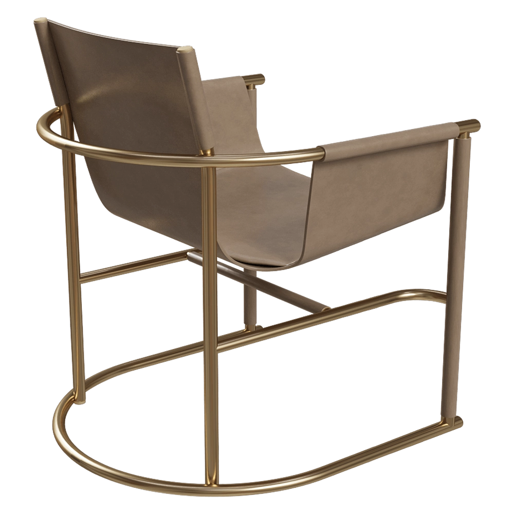 Paolo Castelli - Lounge chair U 3D Model