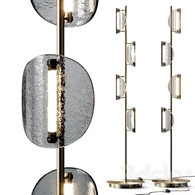 Paolo Castelli Manta Floor Lamp 3D Model