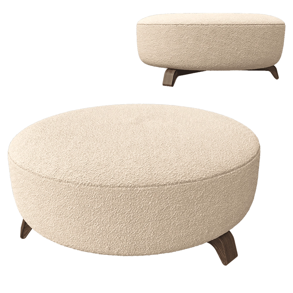 Paolo Castelli - Pouf Vao 3D Model