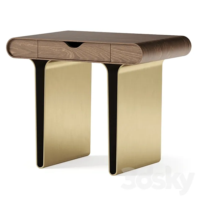 Paolo Castelli Selima Bedside Table 3D Model