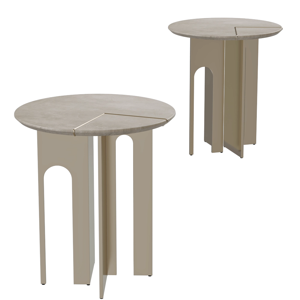 Paolo Castelli - Side table Arche 3D Model
