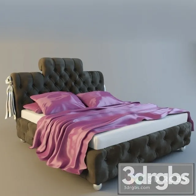 Paolo Luchetta Stefany Bed 3D Model Free