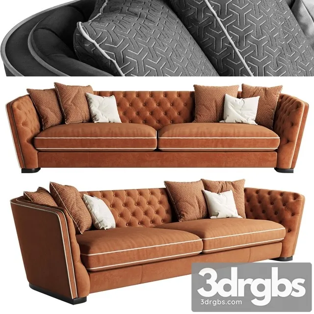 Paolo Sofa 3D Model Free