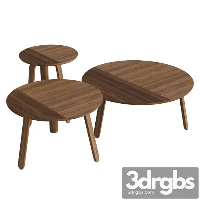 Paper Coffee Table 3D Model Free