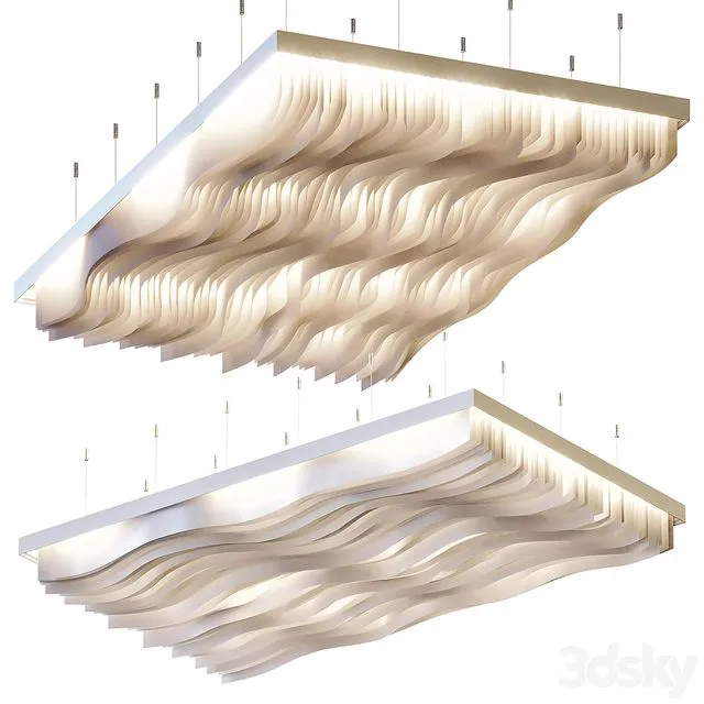 Paper Design Celing 3 3D Model