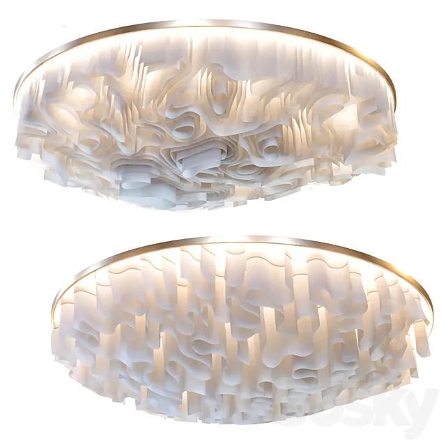 Paper Design Celing 4 3D Model