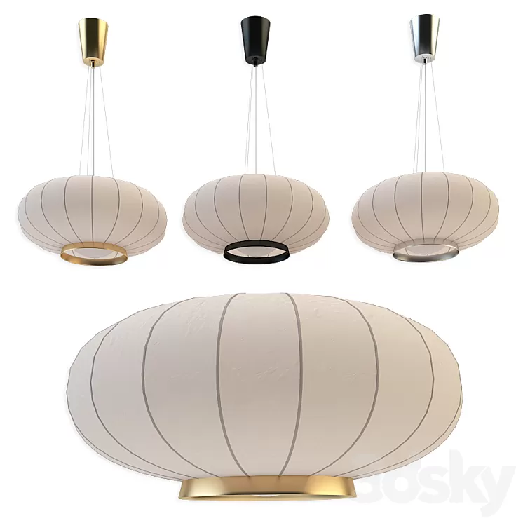 Paper Moon Medium Hanging Shade Circa