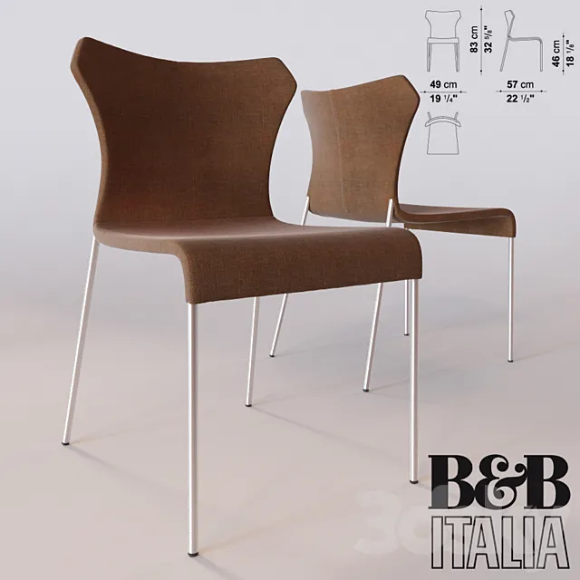 Papilio Chair 3D Model