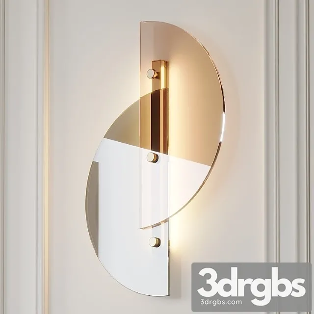 Papillon wall sconce by arflex 3D Model Free