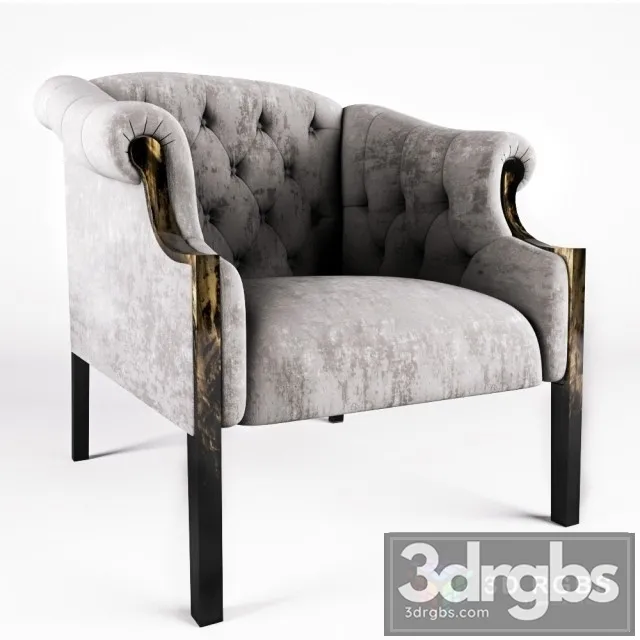 Papuk Spitak Armchair 3D Model Free