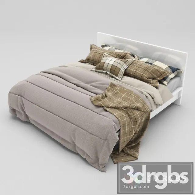 Para Descargar Gratis Bed 3D Model Free