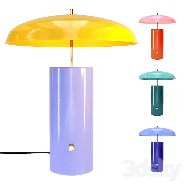 Paradize lamp by ARRANGE Studio 3D Model Free