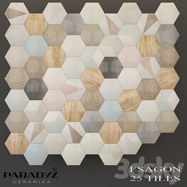 Paradyz Esagon 3DModel
