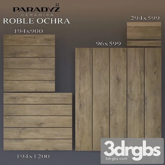 Paradyz roble ochra 3D Model Free