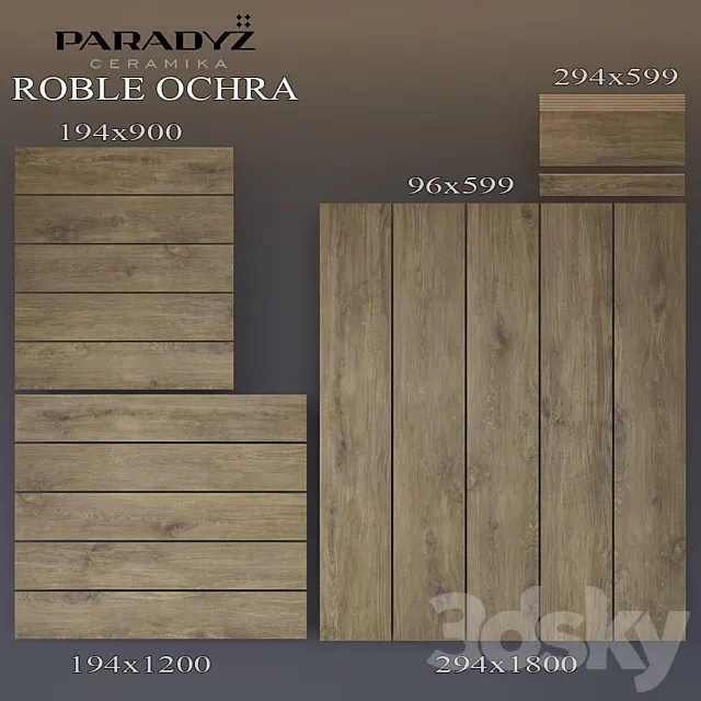 Paradyz Roble Ochra 3D Model