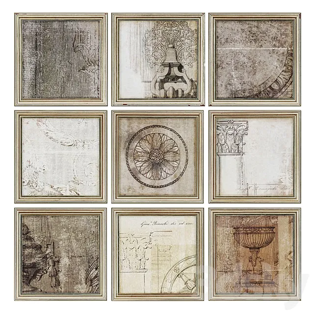 Paragon Time 9 Pack Art 3D Model