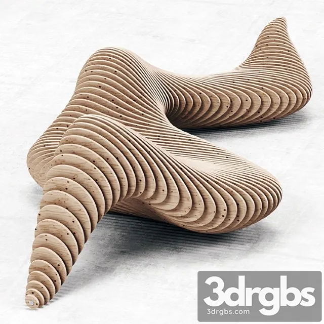 parametric bench_1 3D Model Free