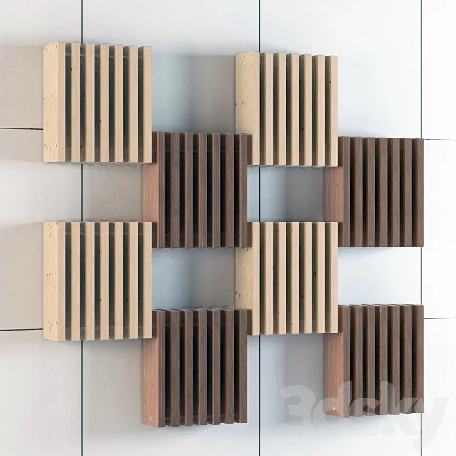 Parametric panel 3D Model