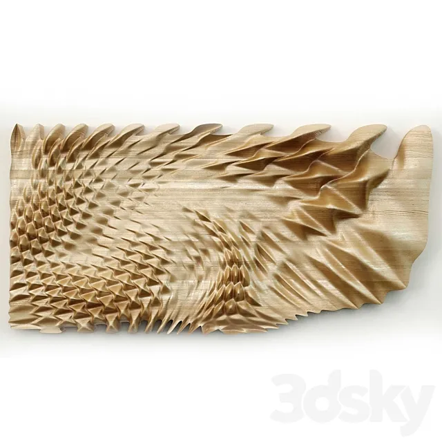 Parametric panel 3D Model