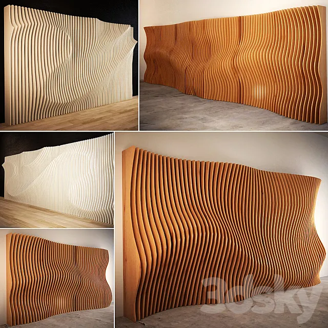 Parametric partitions 3D Model