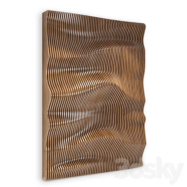 parametric wall 02 3DModel