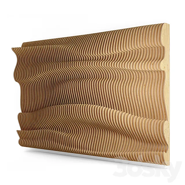 parametric wall 03 3D Model