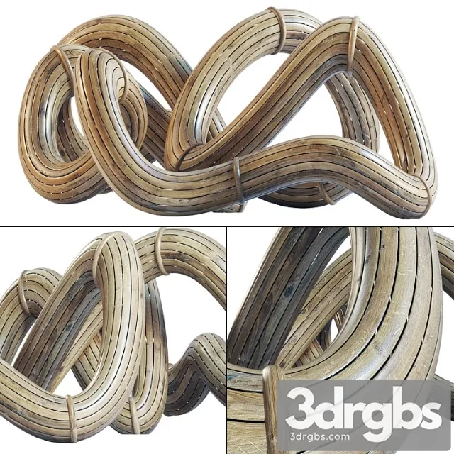 Parametric wood tamplet hall n1 3D Model Download