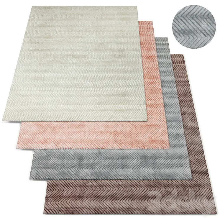 Parcia rug Cosmo Collection 3D Model Free