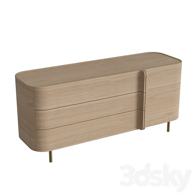 Paris paname dresser 3D Model