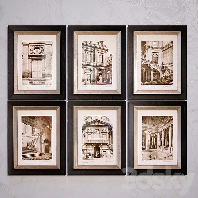 Paris Pictures 3D Model