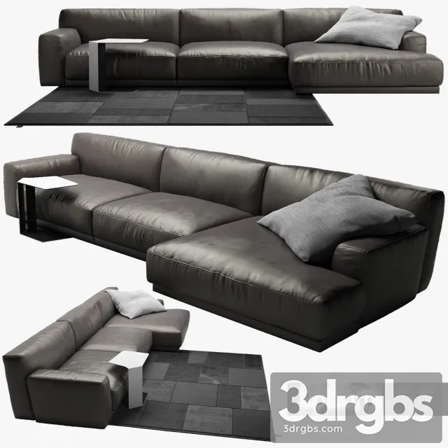 Paris Seoul Sofa 3D Model Free